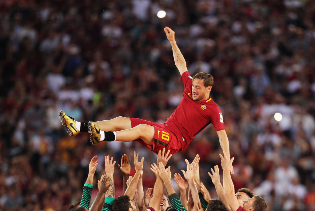 Addio totti best sale